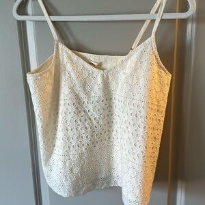 New!Hollister Cream Color Top size Small